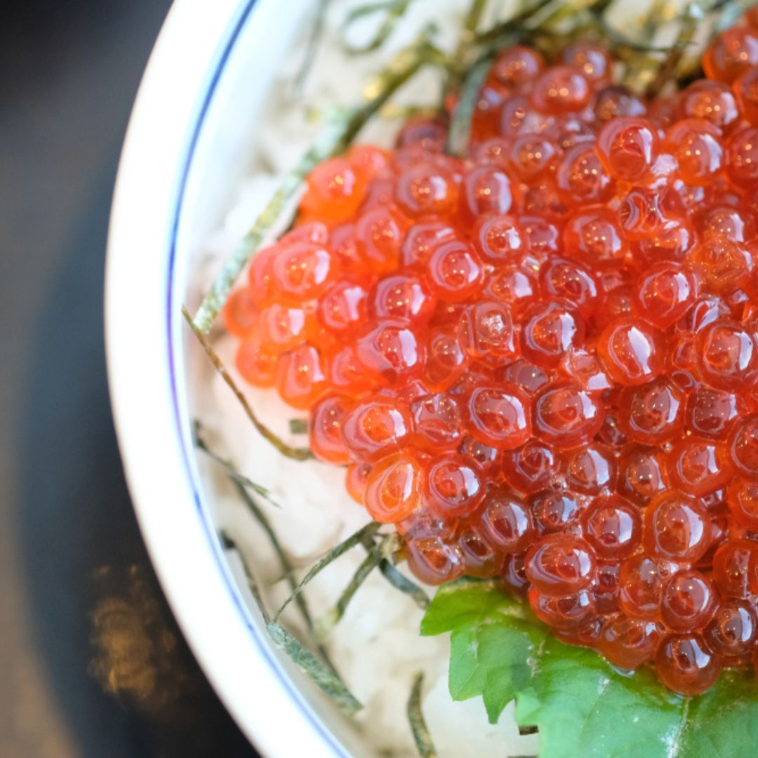 自家製いくらの醤油漬け