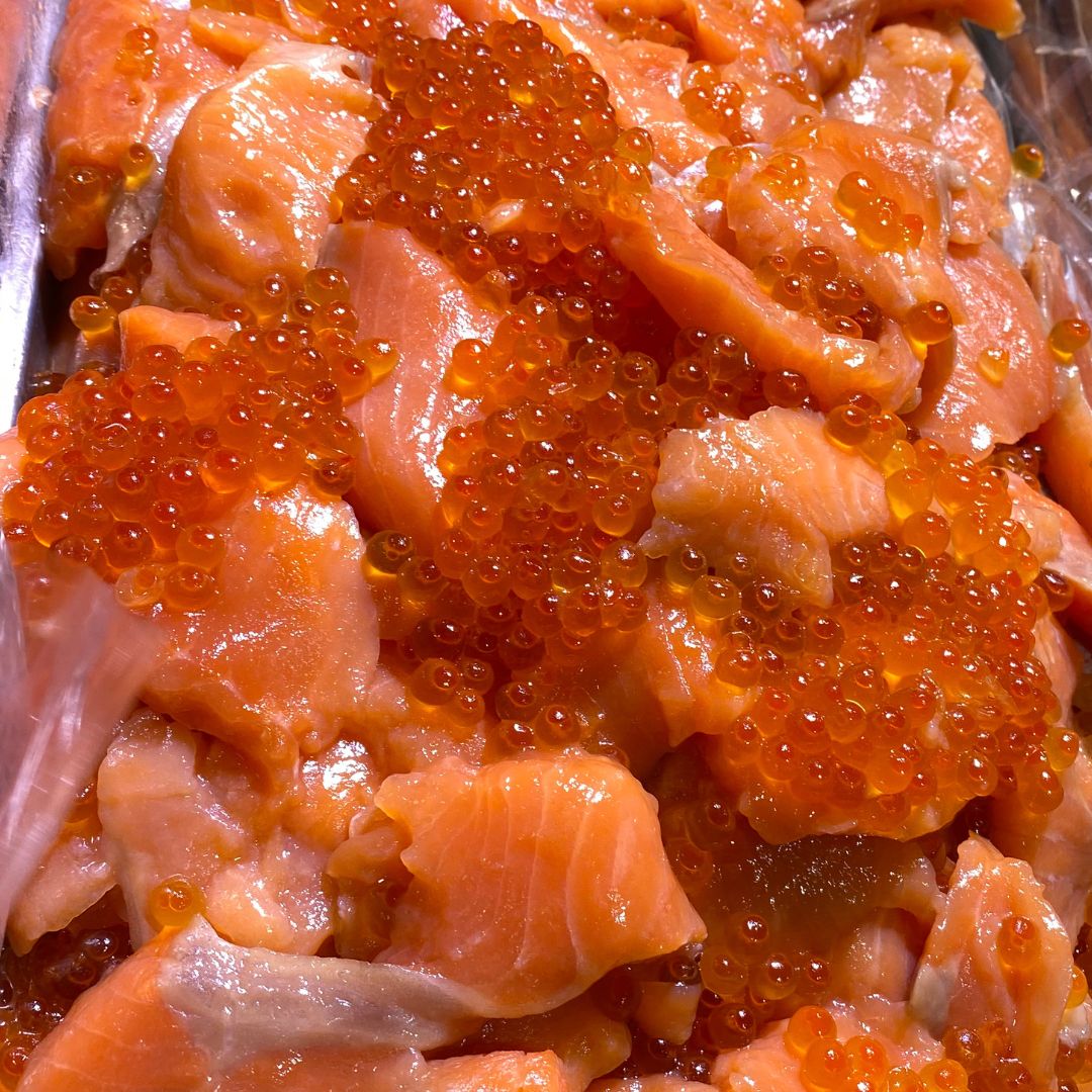 いくら3倍増サーモンルイベ漬けを北海道から通販・取り寄せ｜ 北海道の