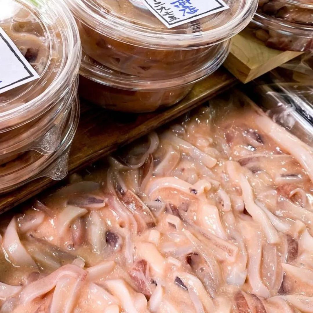 大ぶり柔らか国産イカの塩辛(150g)